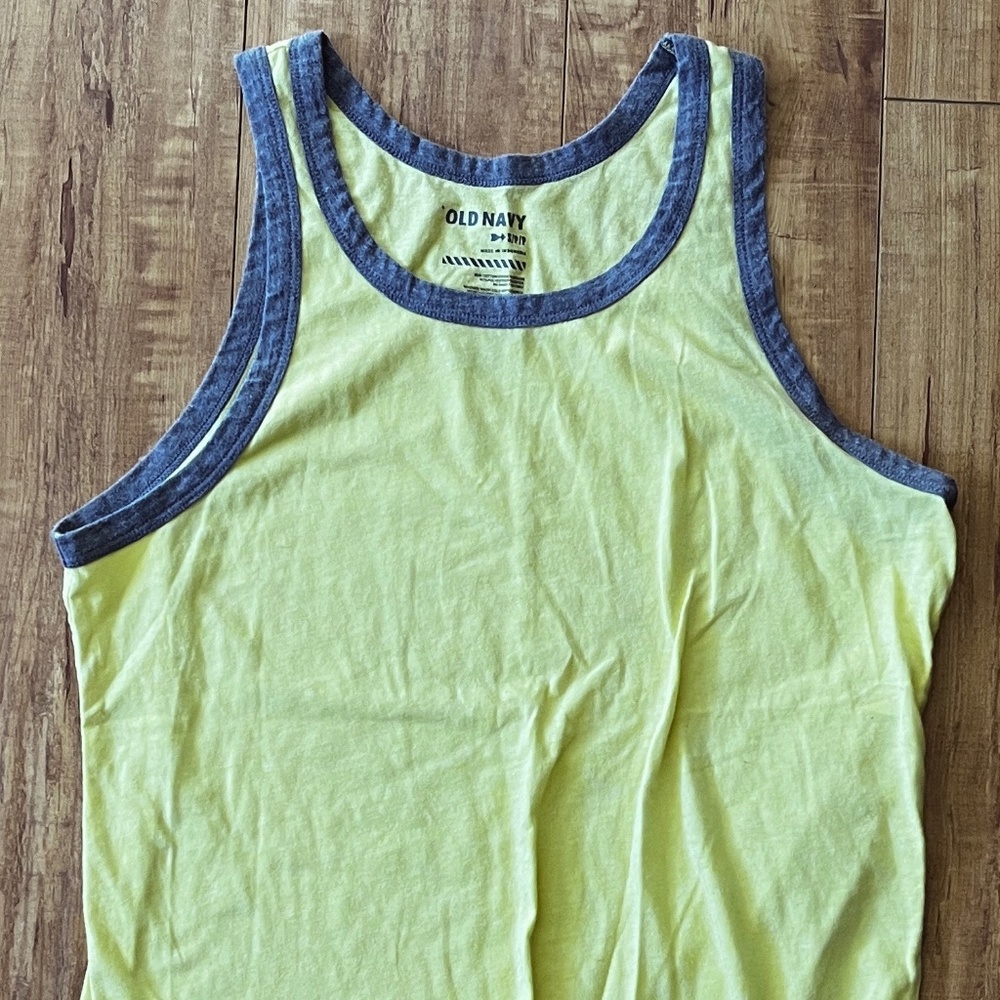 Yellow Tank Top